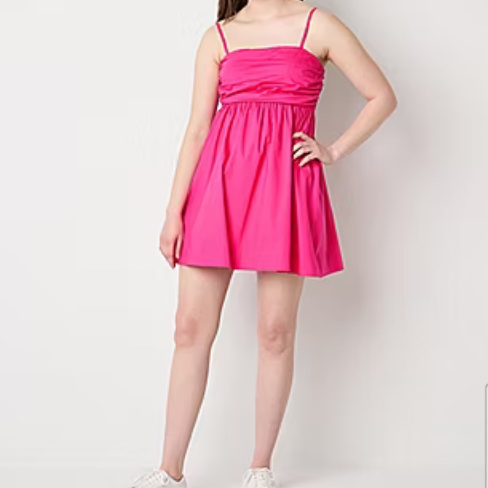 Vibrant Pink Mini Dress size 9